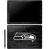 NFL Seattle Seahawks Black & White Galaxy Book 12in Skin